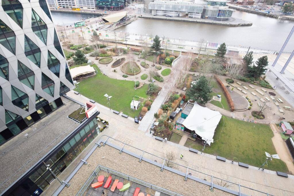Stylish Mediacity 2Bed, Sleeps 6, Amazing Views Manchester Exterior foto